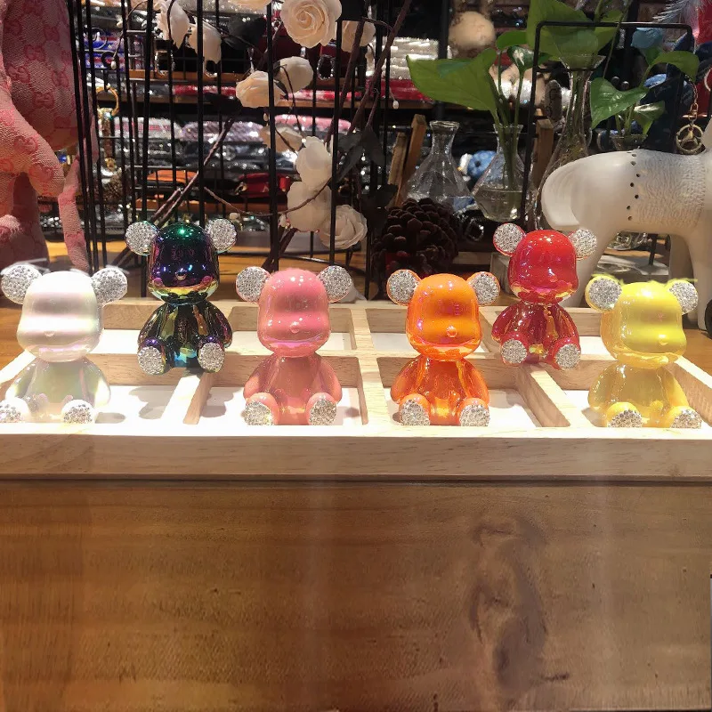 Украшение интерьера автомобиля Гальваника смолы медведь украшение украшения