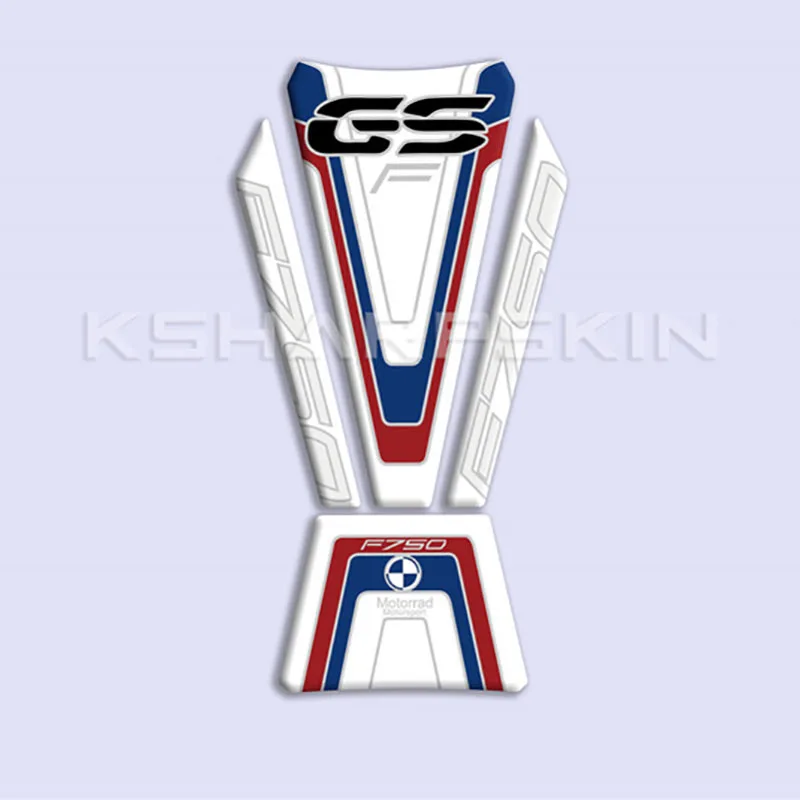 

3D Motorcycle Sticker Gel Tank Side Protection Sticker Front Fairing Fuel Tank Sticker Decal For BMW F750GS f750gs With LOGO