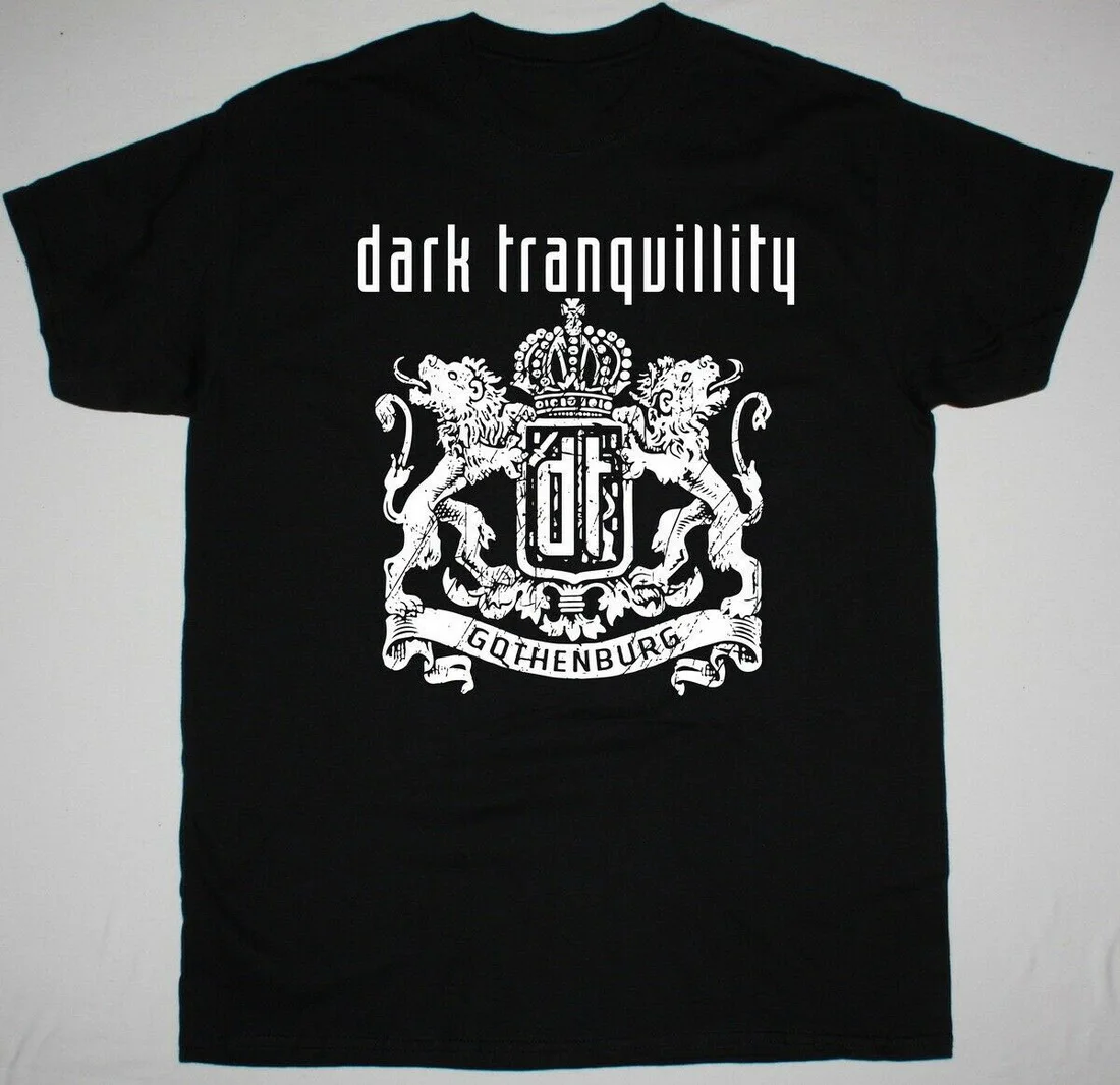 DARK TRANQUILLITY Гётеборг Черный Топы Футболка мелодическая смерти Металл Новый