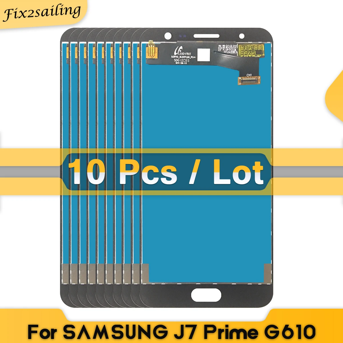 10 шт./Лот AAA +++ ЖК-дисплей для Samsung Galaxy J7P J7 Prime G610 G610M G610F G610Y 5 &quotЖК-дисплей с