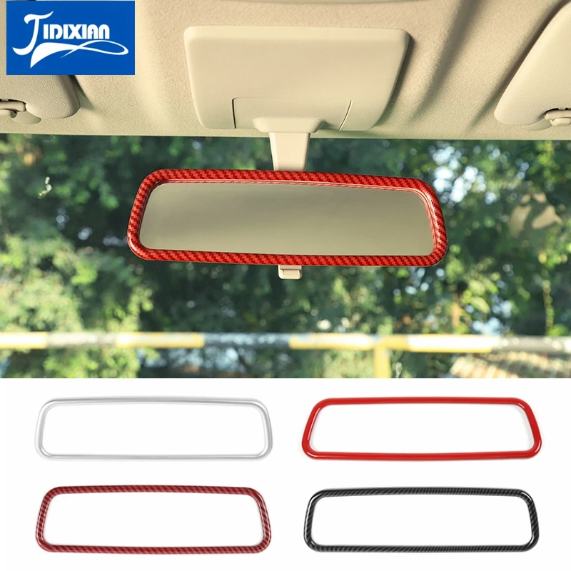 

JIDIXIAN Interior Mouldings for Jimny JB74 Car Interior Rearview Mirror Decoration Stickers for Suzuki Jimny 2019+ Accessories