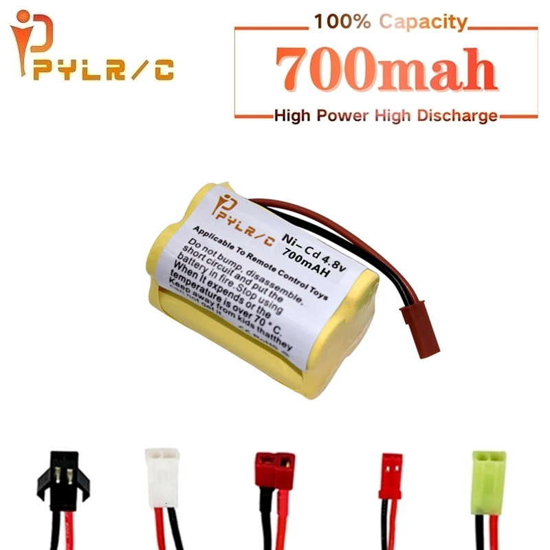 

4.8v Rechargeable Battery For Rc toys Cars Tanks Robots Gun 700mah Ni-CD Battery AA 4.8v 700mah Batteries Pack For Rc Boat 1PCS