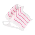 Палочки для зубной нити 2 в 1, одноразовые, шт.упак., пластиковая зубочистка, для гигиены полости рта