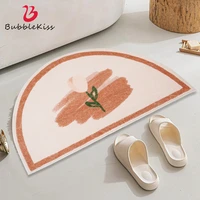 bubble kiss bathroom bathtub semicircular mat thickened absorbent bedroom living room carpet household entrance home decor rugs