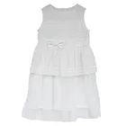 Детская одежда 2021, летнее платье без рукавов для девочек, платья принцессы с вырезами в Корейском стиле, Сетчатое лоскутное платье для девочек-подростков, #8888