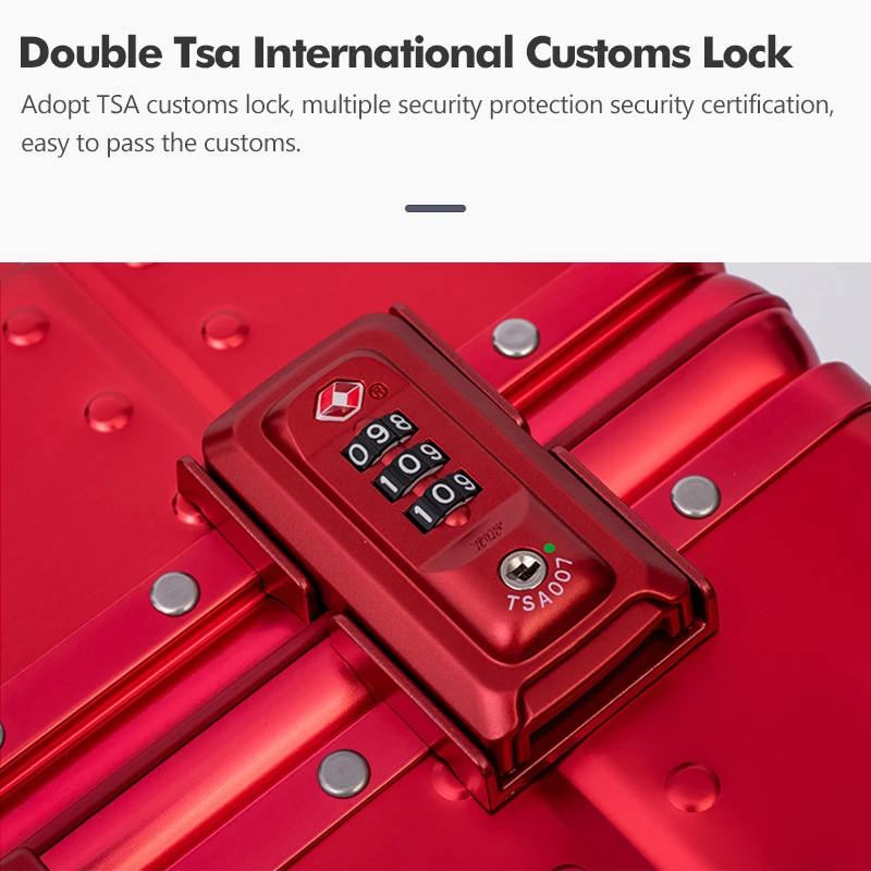 Чехол на колесиках из алюминиевого сплава для мужчин и женщин чехол костюма