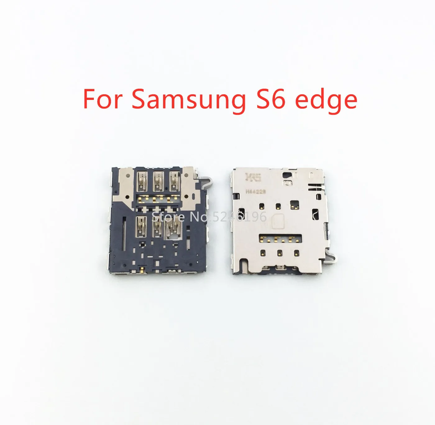 2-10pcs For Samsung Galaxy S6 edge G925F G925I G9250 G925A/V/T/P G925S/K/L Sim Card Reader Tray Card Holder Slot Repair Parts