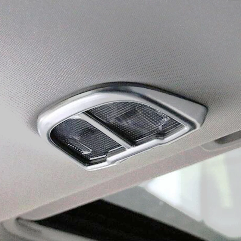 

ABS Matte For Subaru Outback 2015 2016 Car rear reading Lampshade Control Switch Panel Cover Trim Car styling Accessories