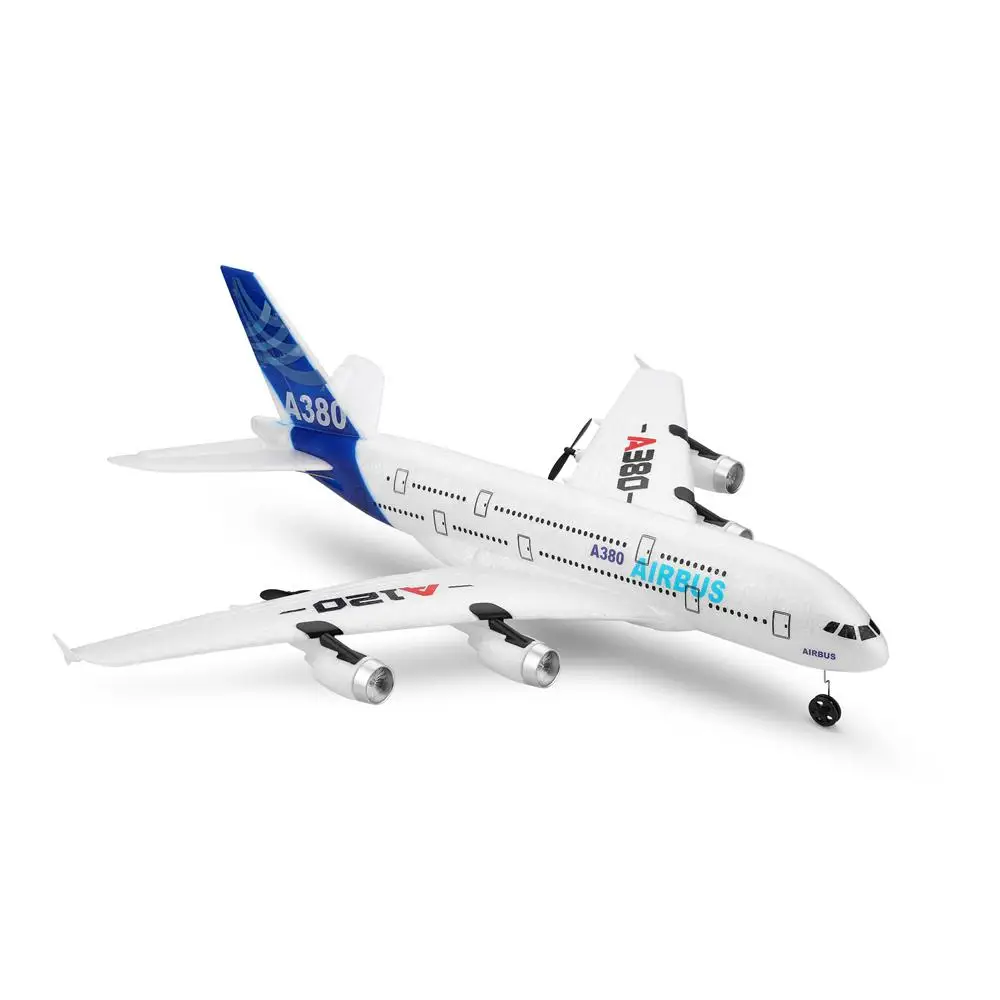 WLTOYS A120 A380 Rc самолет 2 4 ГГц 3CH RC с неподвижным крылом RTF режимом Самолет игрушки для