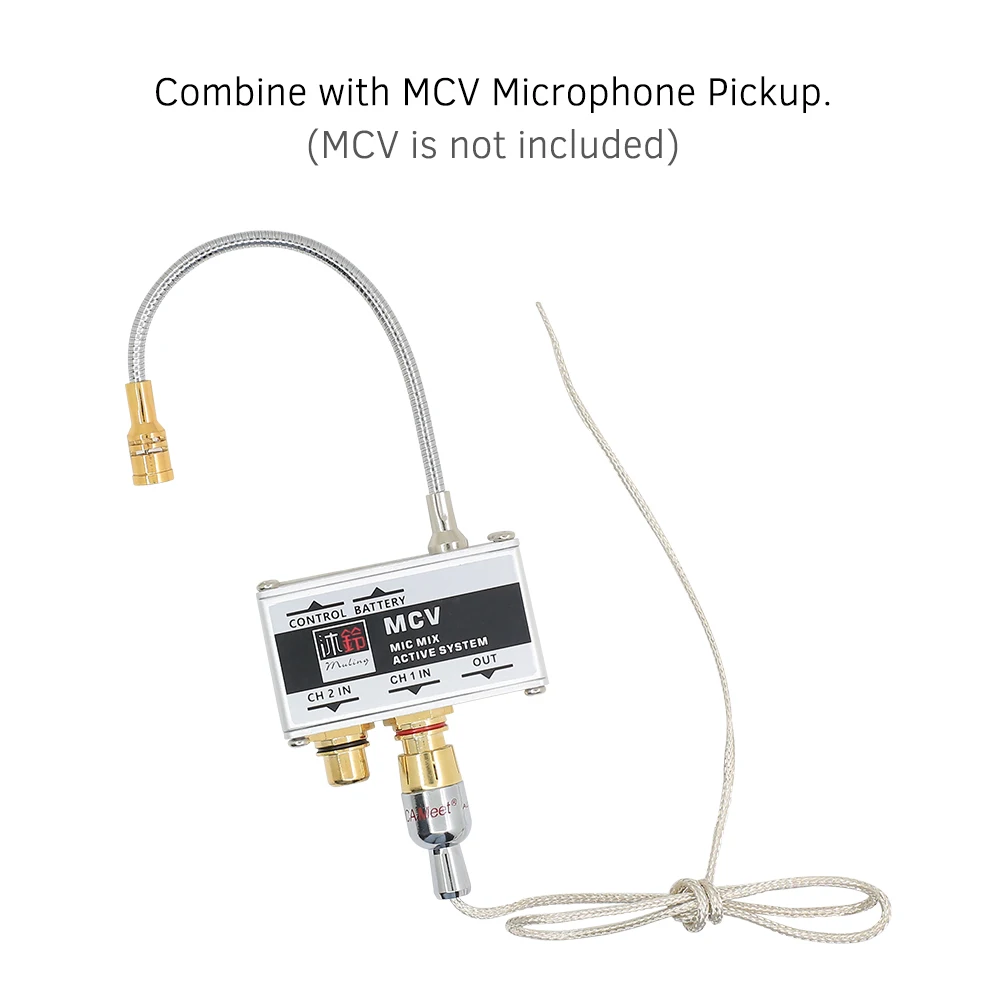 Акустическая гитара пьезоразъемный преобразователь с разъемом RCA Легкая