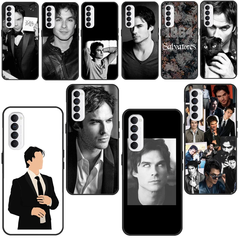 Ian Somerhalder Vampire Diaries For OPPO A5 A9 A31 A53 2020 A1K A5S A15 A52 A72 A83 A91 F5 F7 Reno 2 Z 4 Pro Phone Case |