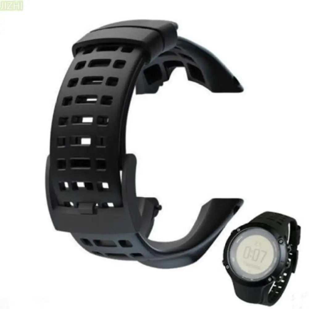 

Watch Rubber Silicone Strap For Suunto Ambit 3 Peak - Ambit 2 Buckle Rubber Watchbands Correa Men's Watch Band
