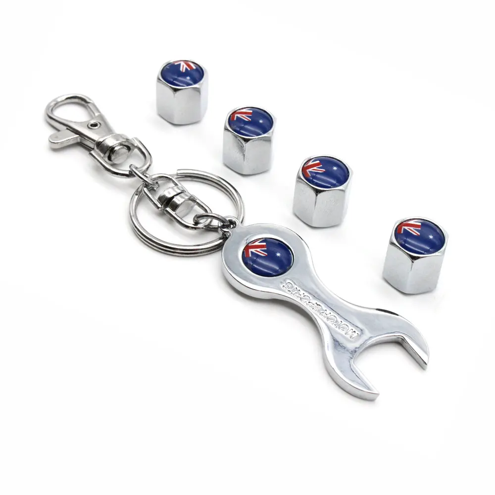 DSYCAR 1 комплект цинковый сплав противоугонные автомобильные колеса крышки