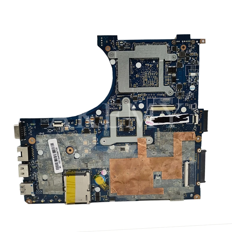 Материнская плата для ноутбука For Lenovo Y400 900002563 QIQY5 NM A141 GT750M GPU HM76 100% тестирование