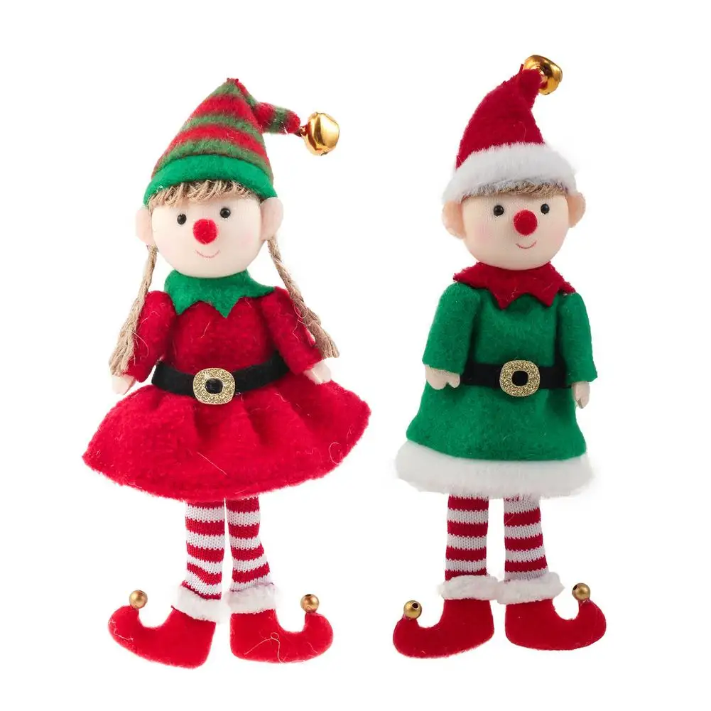 

Christmas Decoration Plush Leg Elf Doll Ornaments Boys Girls Elves Toy Doll For New Year Home Decor Christmas Stocking Stuffer