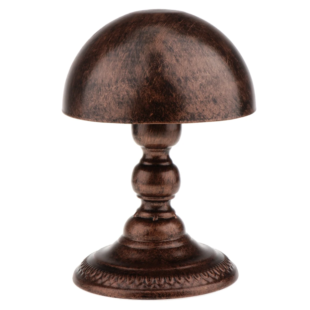 

2X Metal Classic Hat Storage Display Holder Hair Wigs Rack Shelf