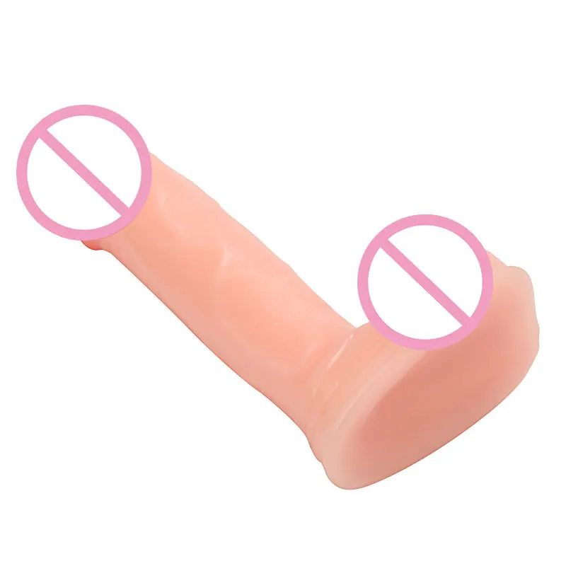 Женская мастурбация мягкая настоящая Желейная модель на присоске для взрослых