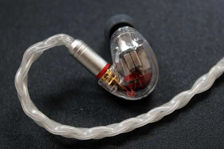 SE846 наушники DIY 5BA Драйвер единиц гибридная технология сбалансированная арматура гарнитура HIFI прозрачный чехол наушники mmcx кабель