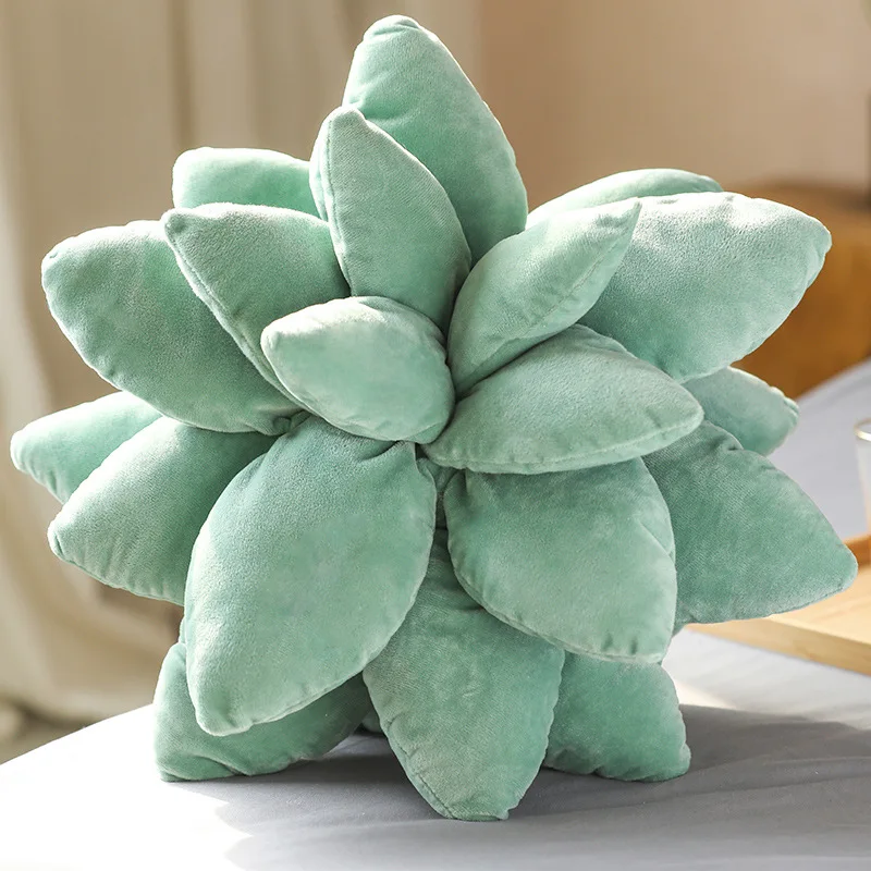

Succulent Plants Plush Stuffed Toys Cute Soft Doll Succulent pillow Decor for Girls Kids Gift