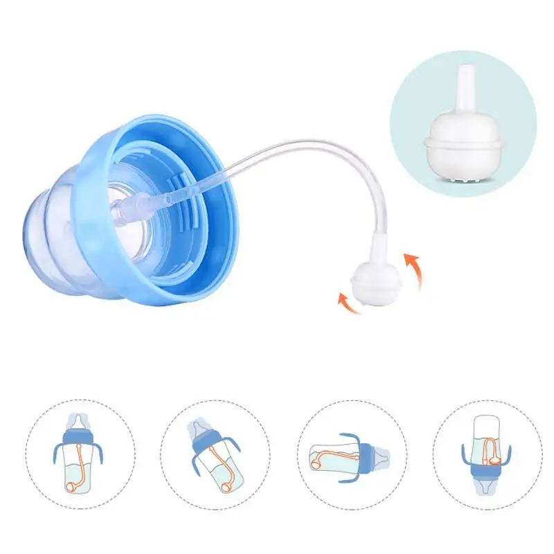 3 в 1 для малышей и детей постарше детская портативная кормления Бутылка питьевой