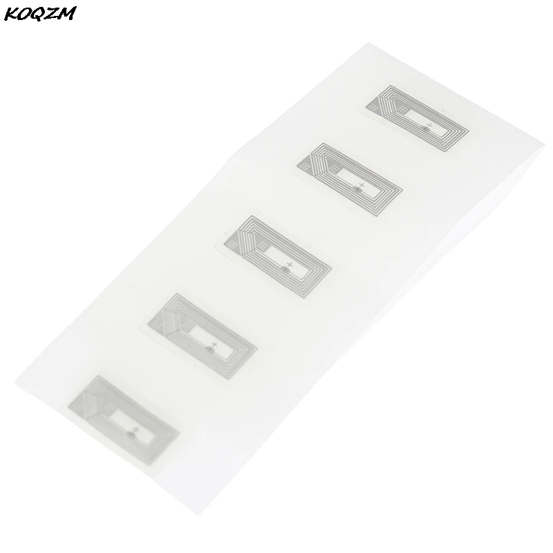 10 шт. NFC чип Ntag213 наклейка влажная инкрустация 2*1 см 13 56 МГц RFID NTAG 213 ярлык