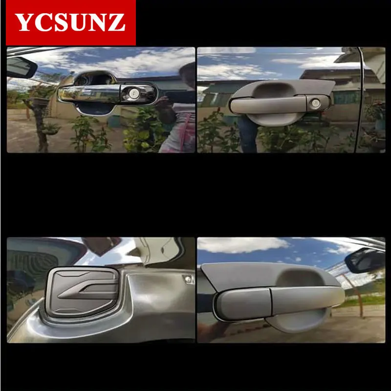 Внутренняя хромированная дверная ручка ABS для FORD RANGER T6 T7 2012 2019|insert printing|insert routerinsert