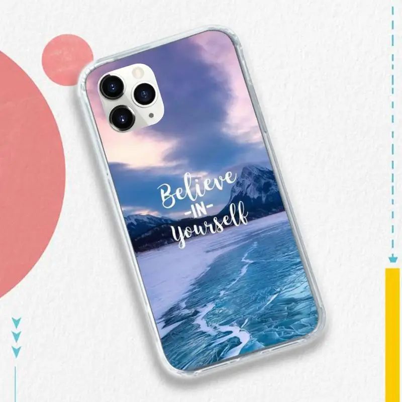 

Travel mountain sea beach quotes Phone Case Transparent soft For iphone 5 5s 5c se 6 6s 7 8 11 12 plus mini x xs xr pro max
