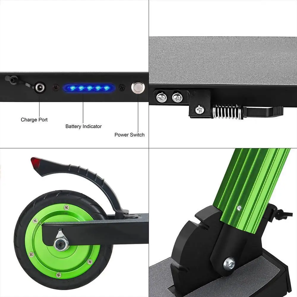 S1 2 портативный складной электрический скутер 250 Вт Мотор 23 км/ч Максимальная