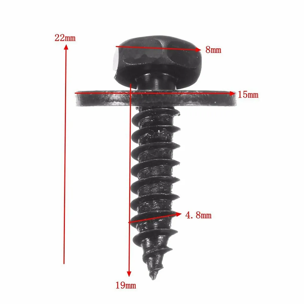 

4.8 X 19mm Screw Alloy 8mm Hex Head And Washer High Quality Durable Useful
