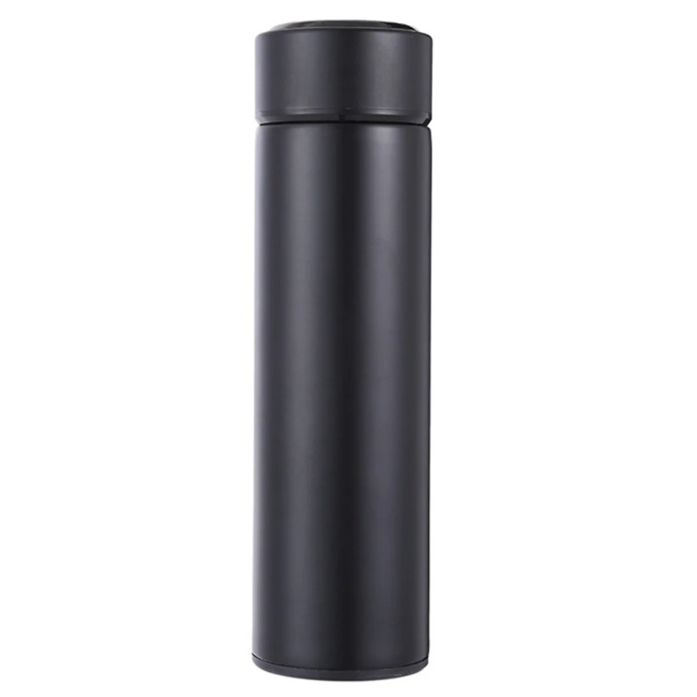 Waterproof Stainless Steel Digital LED Touch Screen Heat Insulation Water Bottle Household Drinkware