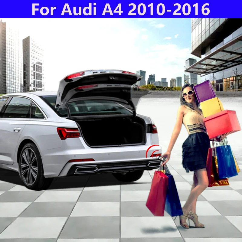 Car Trunk Opening For Audi A4 2010-2016 Tail box Foot kick Sensor Intelligent Gate Lift Electric Tailgate |