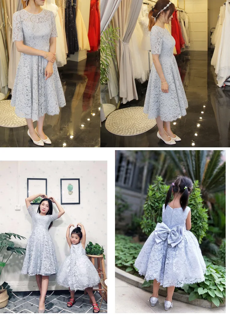 Одежда для маленьких девочек с бантом кружевное платье новорожденных крещения