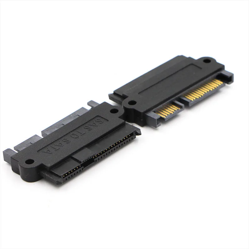 Жесткий диск SAS подключен к материнской плате SATA SFF-8482 SAS/SATA адаптер поддерживает