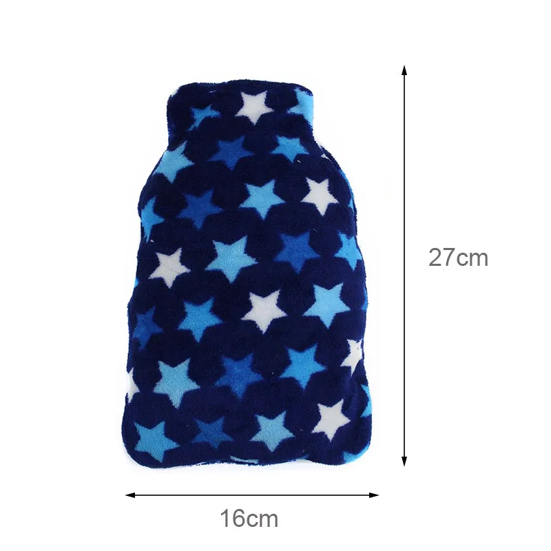 Чехол для бутылки с горячей водой из кораллового флиса 1000 мл согревающий мягкий