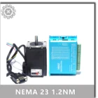 57HSE1.2N + HBS57DL57 шаговый двигатель с замкнутым контуром, 57 шаговый двигатель, 1,2нм Серводвигатель 1,2нм, гибридный замкнутый контур Nema 23 2-фазный.