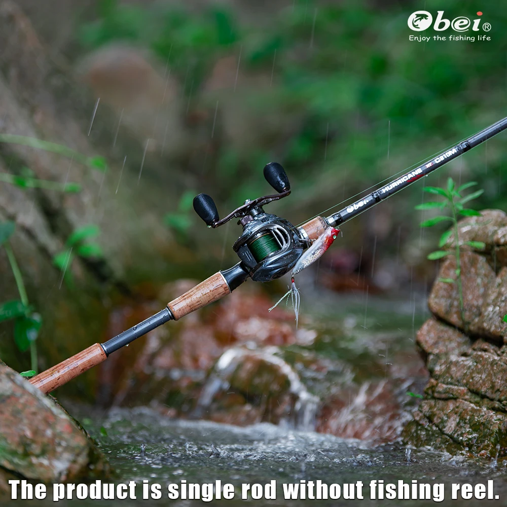 

Hurricane Spinning Casting Carbon Fishing Rod Portable Travel Spin Cast 1.8m 2.1m 2.4m 2.7m Ultra Light Lure Fishing Rod