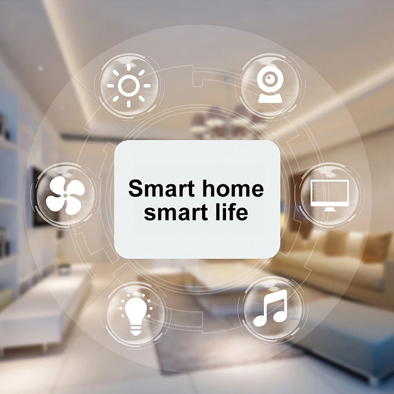 

Tuya Smart Home RF Infrared Radio Frequency Smart Home Appliance Universal Remote Control For TVs,air Conditioners,set-top Boxes