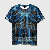 programmer circuit diagram high tech 3d printing t shirt mens casual tops home casual high quality mens and womens t shirts