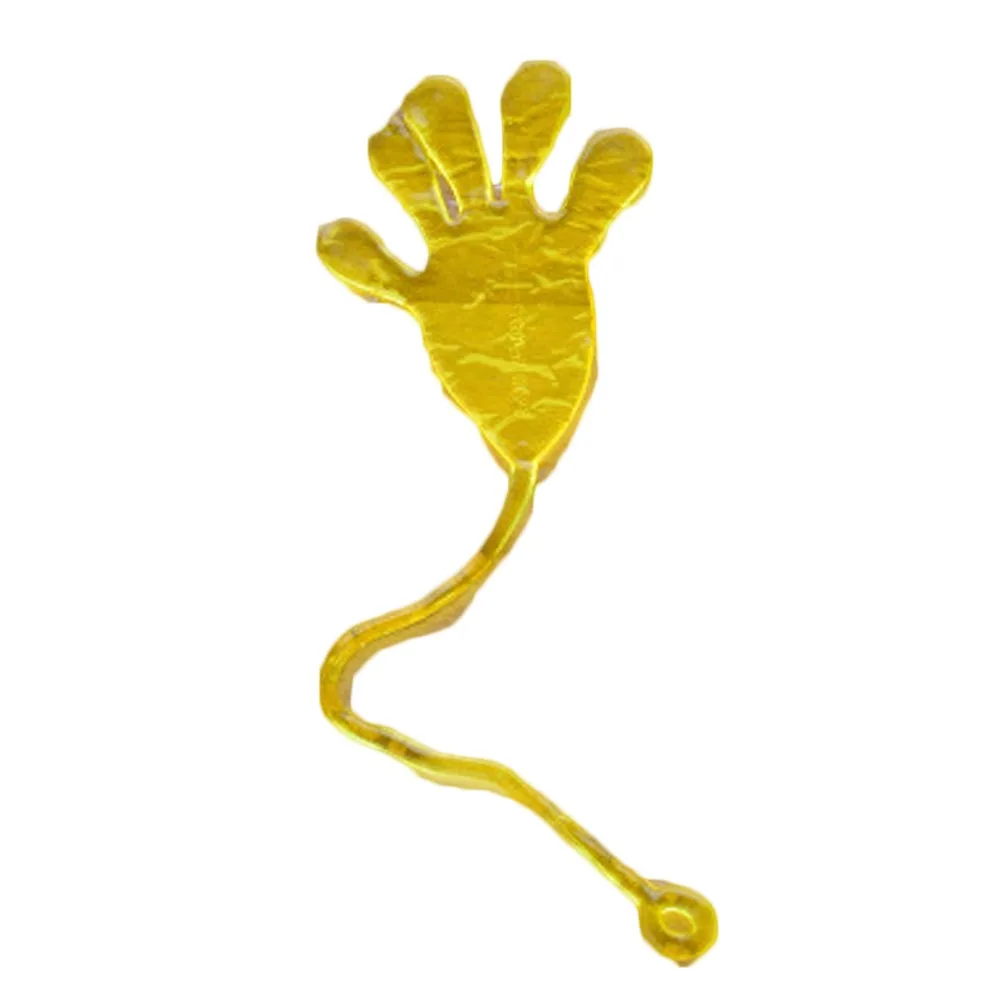 

1PC Climbing Tricky Entire Toy Hands Color Random Elastically Stretchable Sticky Palm Queen Palm