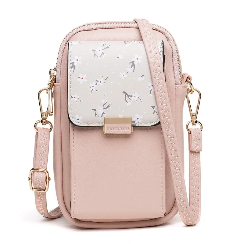 

Women Wallet 2021 Fashion Large-capacity Zipper Mobile Phone Bag Purses Carteira Feminina Wallet Handbag Money Pockets Small Bag