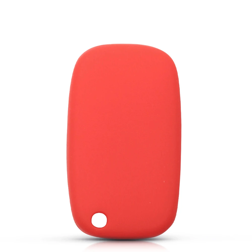 Dandkey автомобильный силиконовый резиновый чехол для ключа флип Renault Modus Clio Megane Kangoo