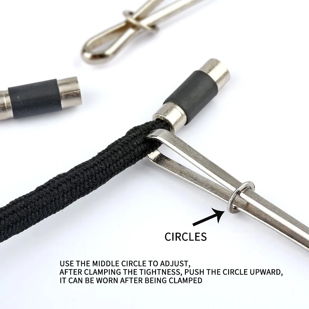 2 шт. металлический винторезный станок клип шнурок Эластичная лента Пинцет Diy
