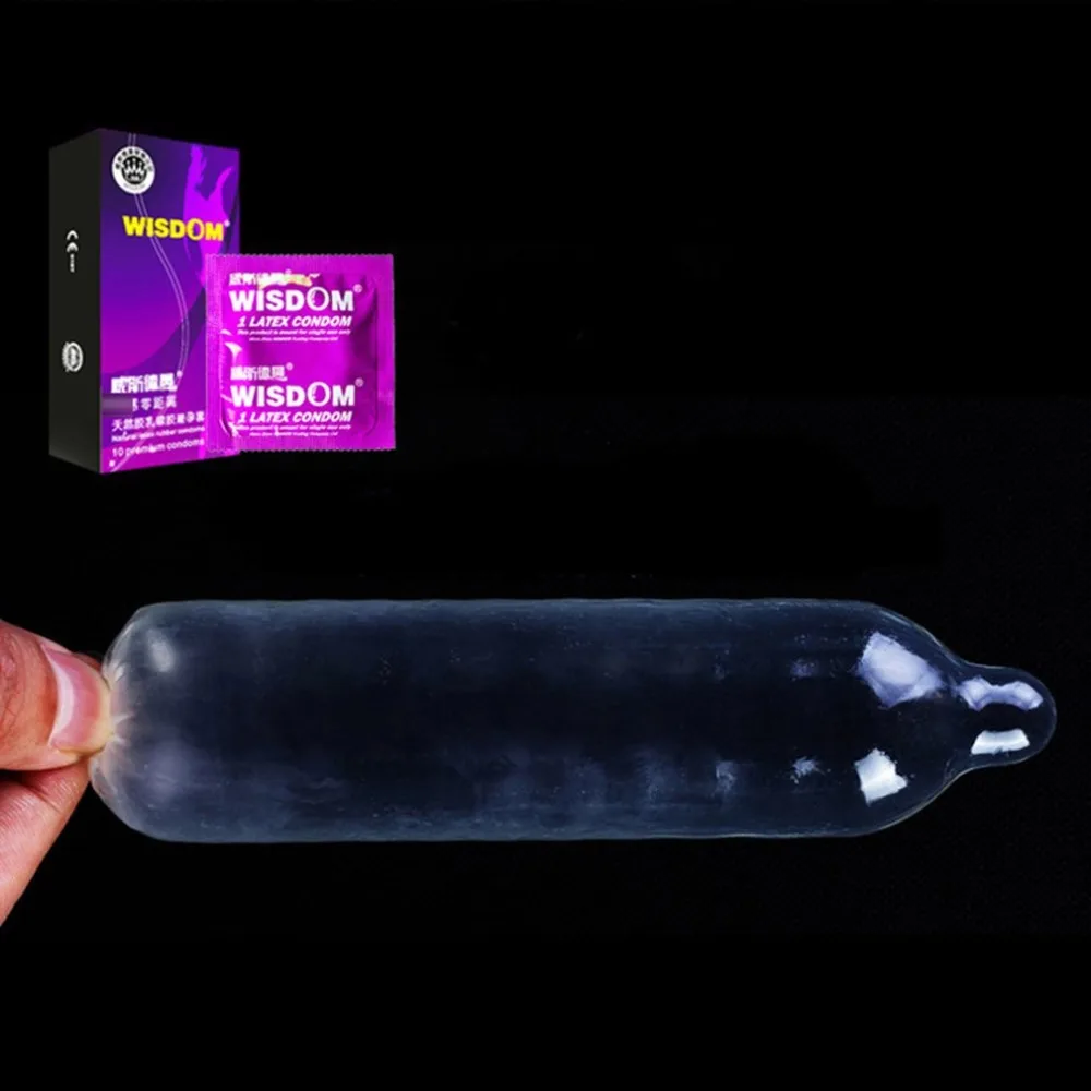 Натуральные латексные презервативы 5 стилей с задержкой эякуляции точка G