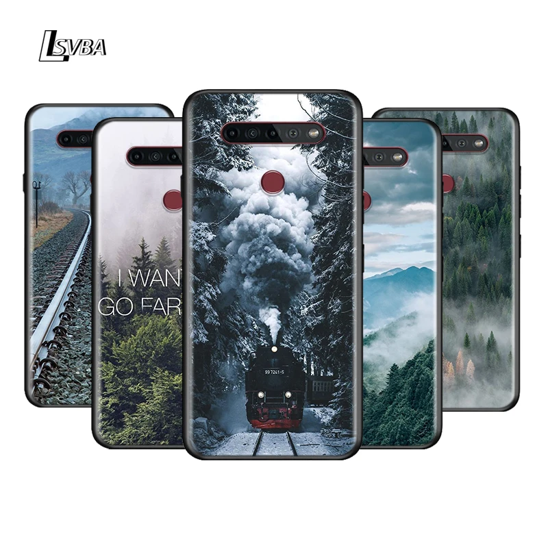 

Train Forest Smoke For LG K22 K71 K61 K51S K41S K30 K20 2019 Q60 V60 V50S V50 V40 V35 V30 G8 G8S G8X ThinQ Phone Case