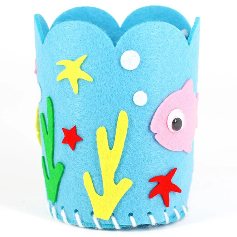 

Kindergarten Toys For Children Crafts Kids DIY Pen Holder Learning Education Toys Montessori Teaching Toy