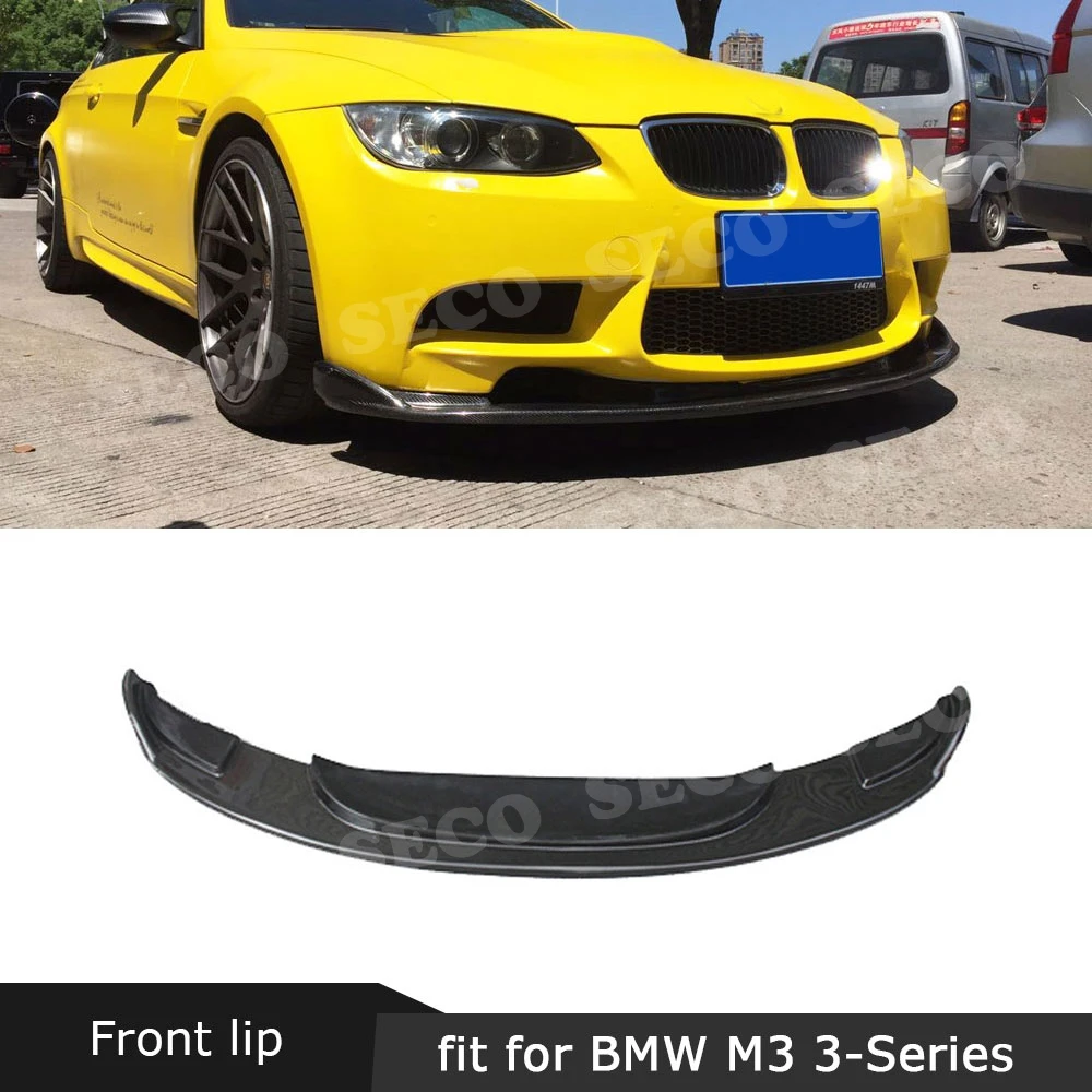 Передний спойлер для бампера из углеродного волокна серии 3 BMW E90 E92 E93 M3 защита