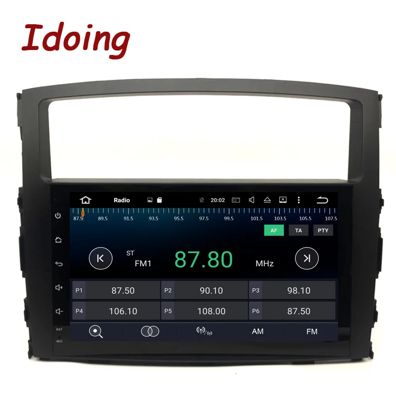 Idoing 9 &quotAndroid 0 4G + 32G 8Core 2Din руль для MITSUBISHI PAJERO V97 автомобильный мультимедийный плеер