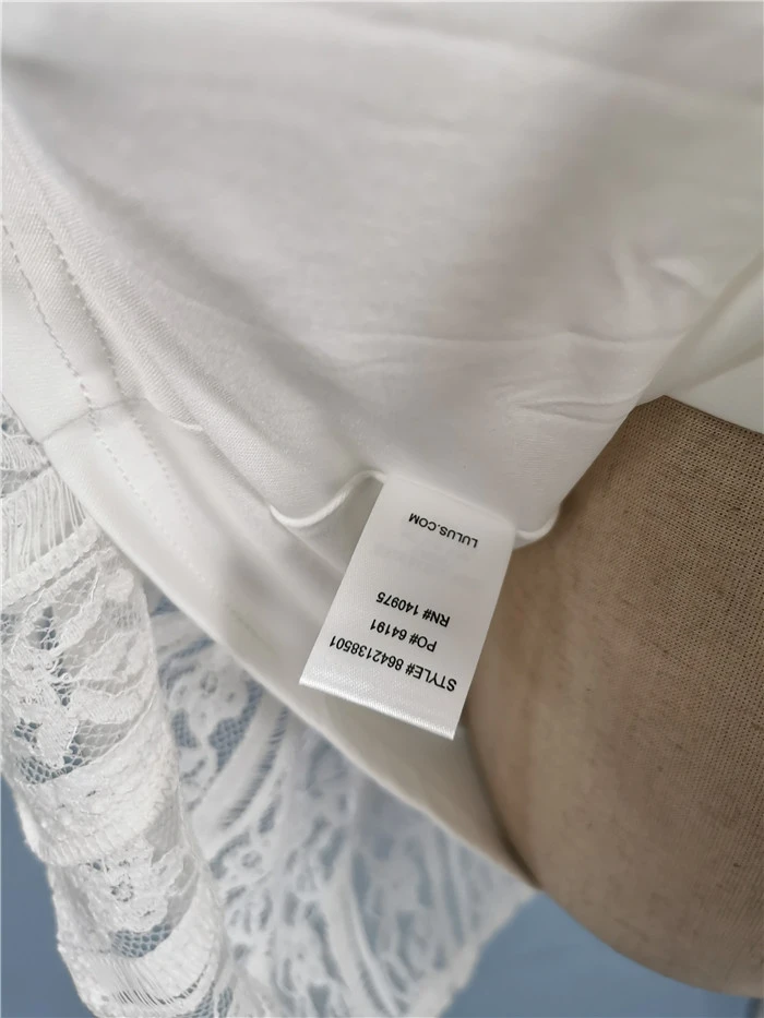 

Exquisite Princess French Lace Hollow Crochet Sling Sweet Big Skirt Dress White Dress A339