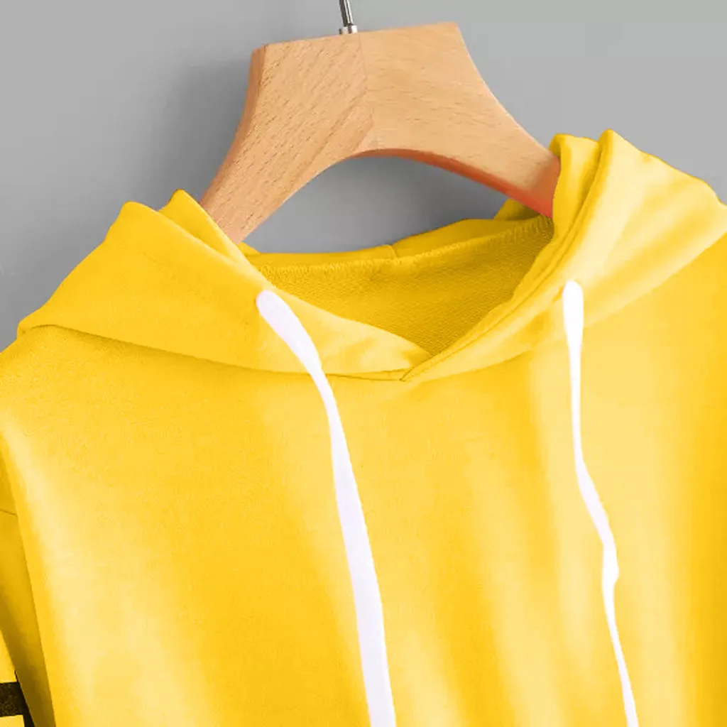 

Coat women's sweatshirt hoodies sports Leisure Letters Long Sleeve Hoodie Sweatshirt Pullover Tops Blouse h4