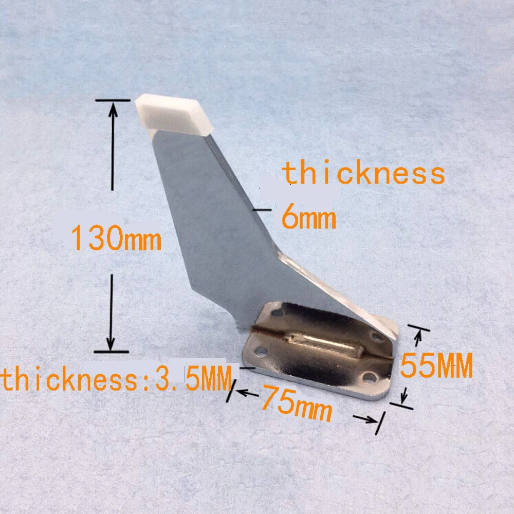 

High 13cm Metal Sofa Legs Silver Coffee Table Support Legs for Sideboards/Footstools/Bathroom Cabinets/Heavy Furniture 4 Pieces